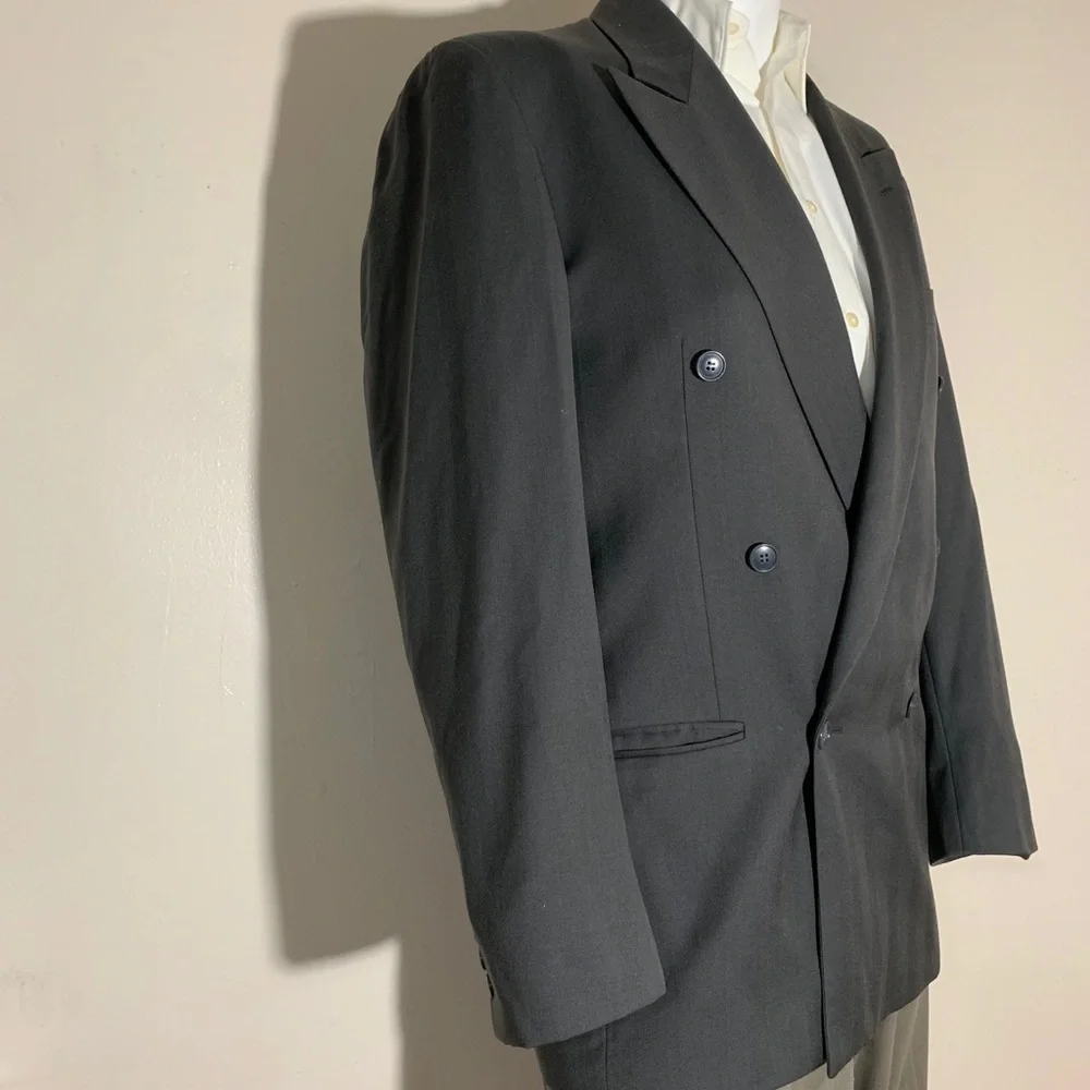 MANI by ARMANI Gray Wool Blazer